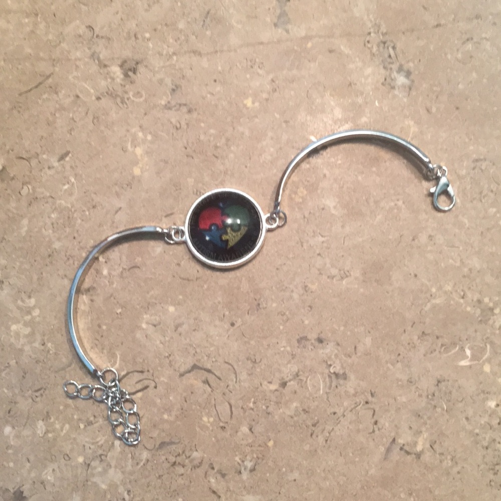 RESERVED!!🔆CCO🔆 Autism Love Bracelet - Picture 4 of 5